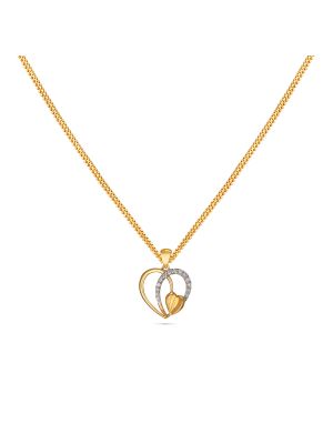 Diamond Heart Pendant-hover