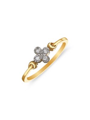 Enticing Diamond Finger Ring-hover