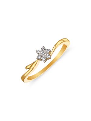 Enticing Diamond Finger Ring-hover