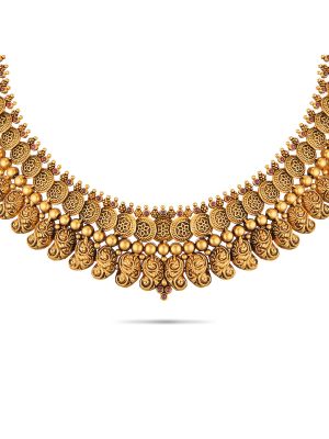 Mesmerising Gold Necklace-hover