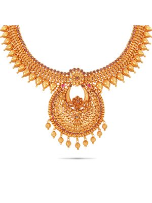 Enchanting Floral Necklace-hover