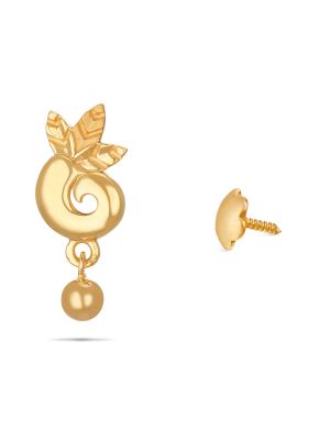 Elegant Leaf Earring-hover