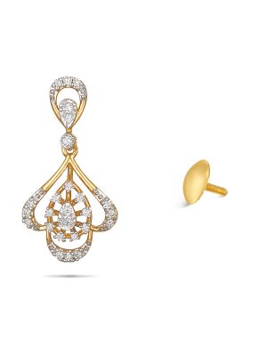 Enticing Trendy Diamond Earring-hover