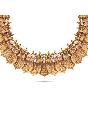 Traditional Polki Kundan Necklace-hover