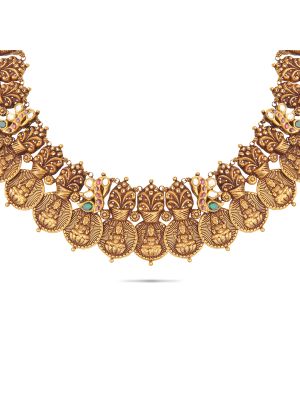 Traditional Polki Kundan Necklace-hover