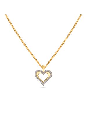 Stunning Heart Diamond Pendant-hover