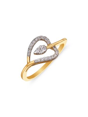 Heart Diamond Ring-hover