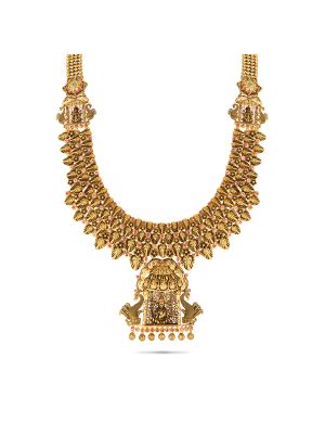 Gorgeous Nagas Antique Gold Haram-hover