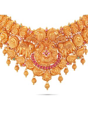 Elegant Bridal Choker Necklace-hover