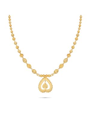 Stylish Gold Necklace-hover
