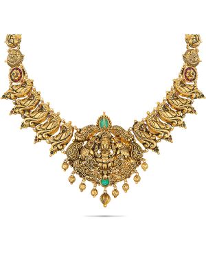 Mesmerising Gold Necklace-hover