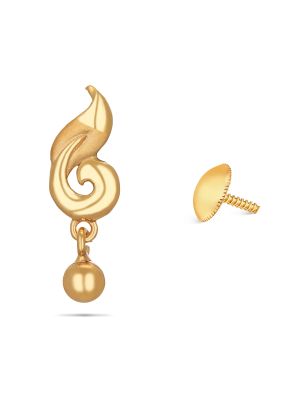 Mesmerising Gold Earring-hover
