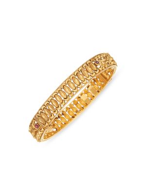 Exquisite Gold Bangle-hover