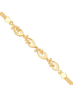 Latest Flower Design Gold Bracelet-hover