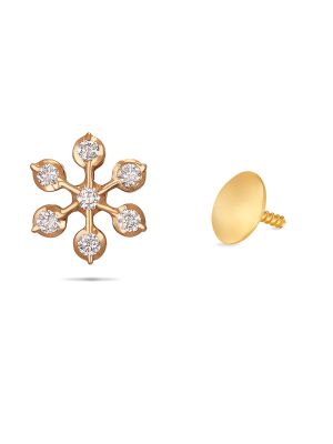 Floral Diamond Earring-hover