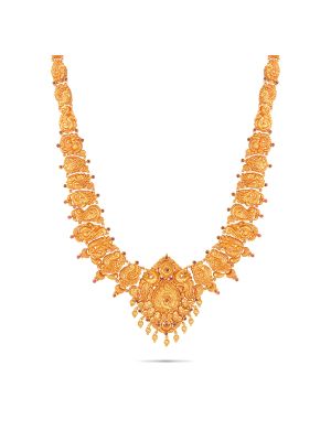 Enchanting Floral Gold Haram-hover