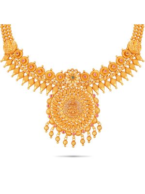 Enticing Trendy Temple Necklace-hover