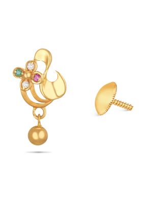 Daily Wear Gold Earring-hover