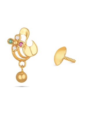 Daily Wear Gold Earring-hover