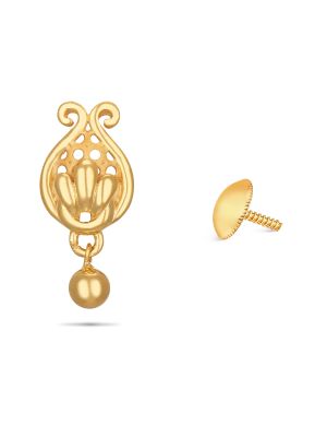 Mesmerising Gold Earring-hover