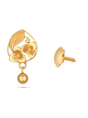 Impressive Flower Design Earring-hover