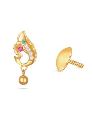 Buy latest Gold Earrings Designs for men and women| Lalithaa Jewellery