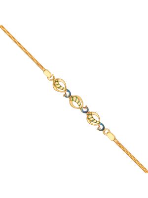 Elegant Modern Gold Bracelet-hover