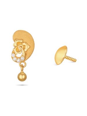 Fancy Gold Earring-hover