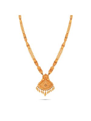 Enchanting Flower Design Gold Malai-hover