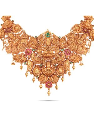 Gorgeous Nagas Gold Necklace-hover