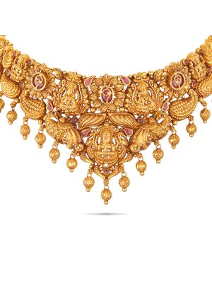 Exciting Gold Choker Necklace-hover