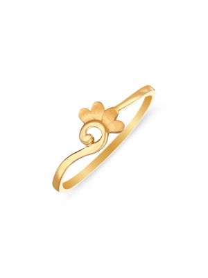 Flower Gold Ring-hover