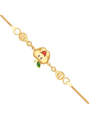 Apple Design Kids Gold Bracelet-hover