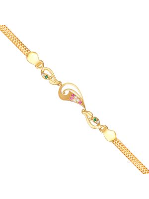 Simply Elegant Gold Bracelet-hover