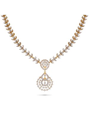 Stunning Diamond Necklace-hover