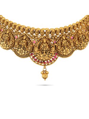 Enchanting Temple Choker Necklace-hover