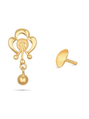 Daily Wear Gold Earring-hover