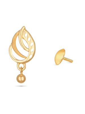 Simple And Elegant Gold Earring-hover