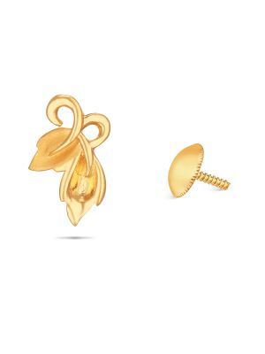 Gold Leaf Earring-hover