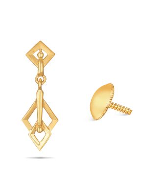 Simple And Elegant Gold Earring-hover