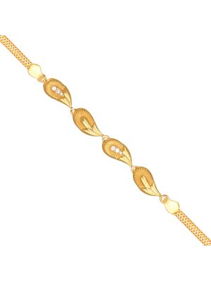 Simply Elegant Gold Bracelet-hover