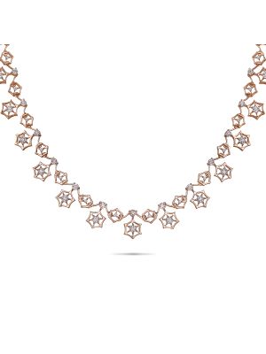 Stunning Diamond Necklace-hover