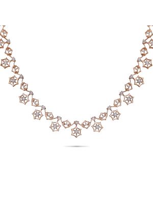 Stunning Diamond Necklace-hover