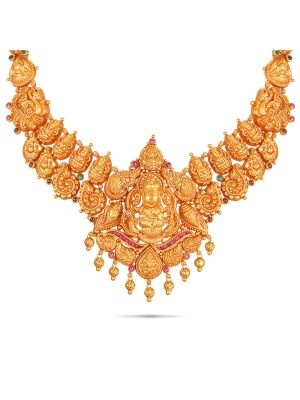 Exciting Temple Gold Necklace-hover
