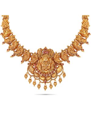 Stunning Nagas Gold Necklace-hover