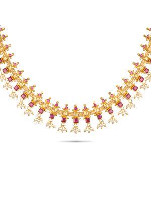 Enchanting Gold Necklace-hover