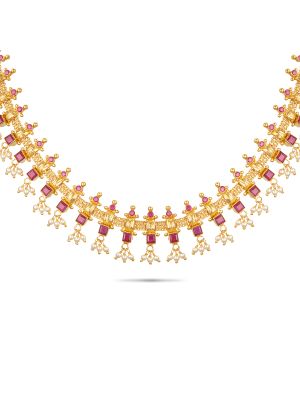 Enchanting Gold Necklace-hover