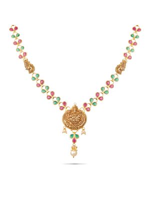 Mesmerising Gold Necklace-hover