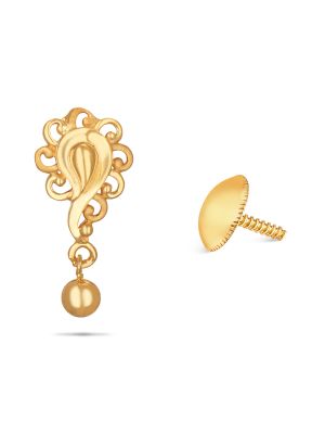 Elegant Gold Earring-hover