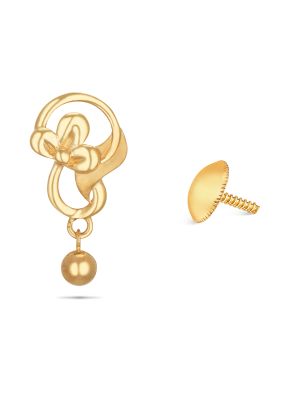 Fancy Gold Earring-hover
